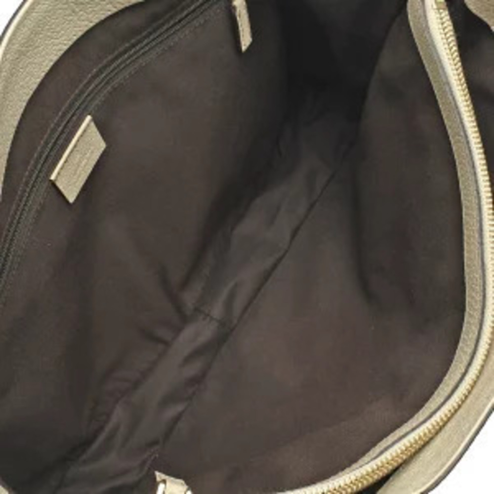 Gucci Handbag Tote GG Bag Beige Canvas - Picture 6 of 9
